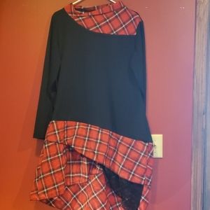 Womens Xl mock neck shirt